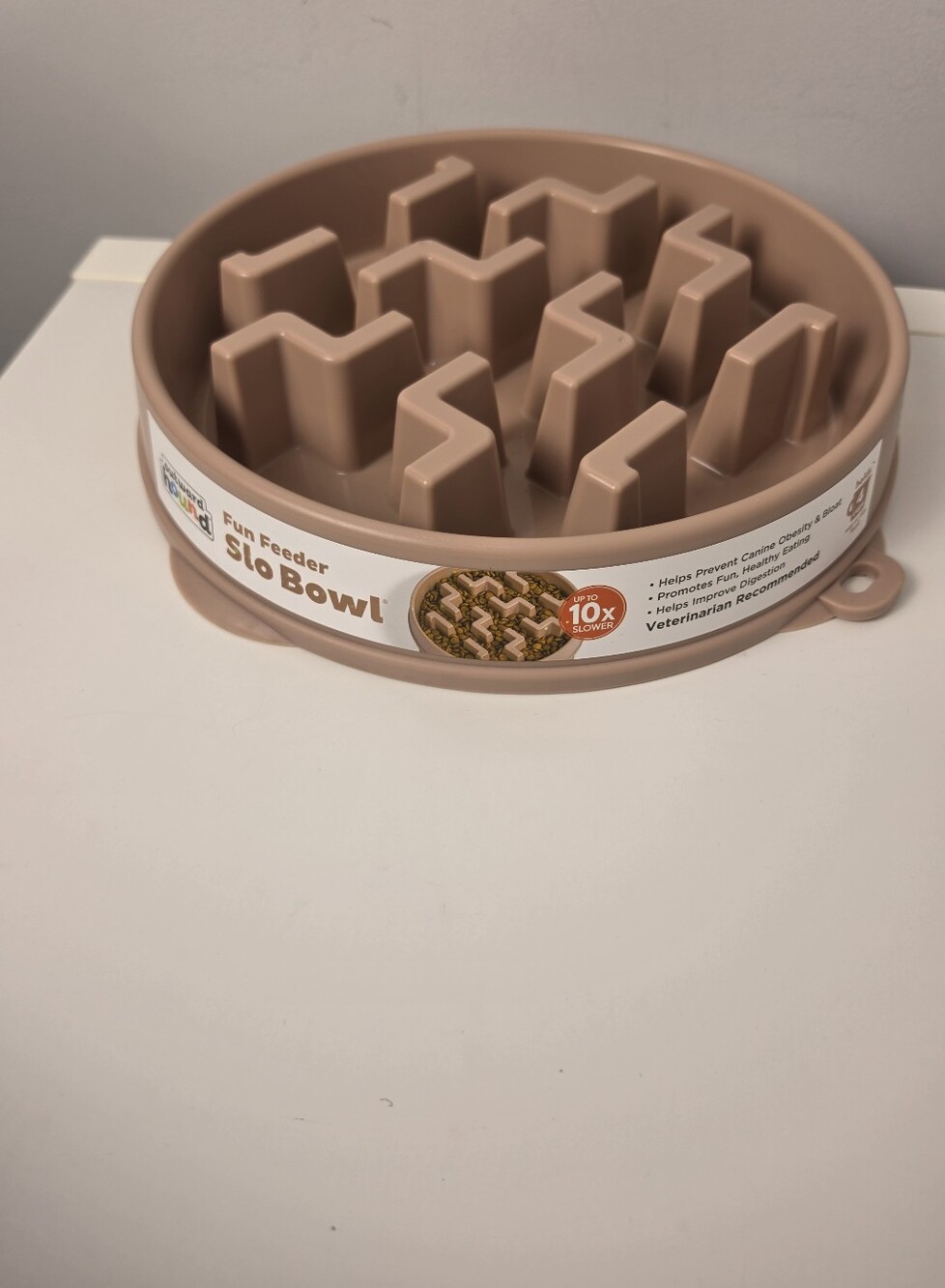 Outward Hound Dog Fun Feeder Wobble Slo Bowl New